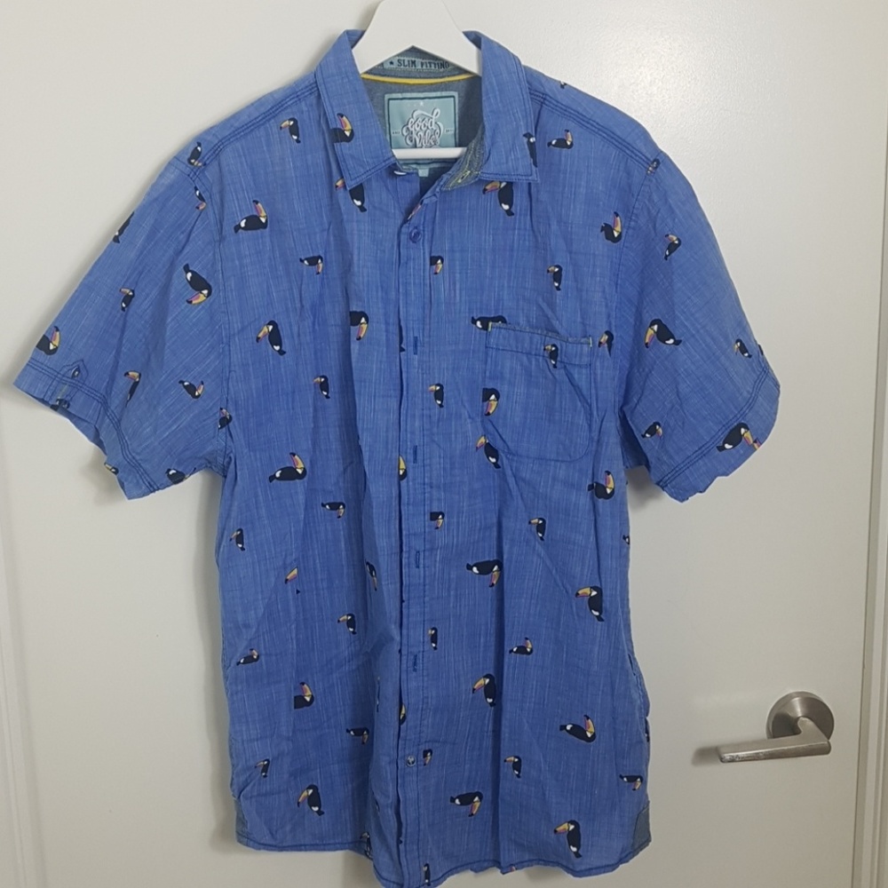Pre Owned Good Vibes Short Sleeve Tshirt XL